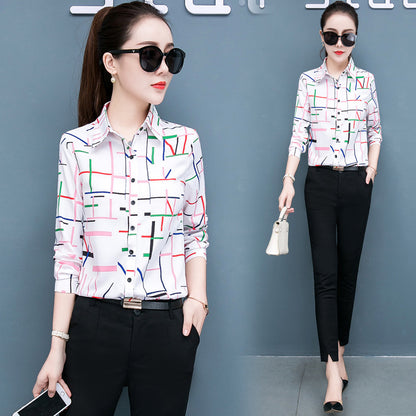 chiffon shirt top women