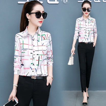 chiffon shirt top women