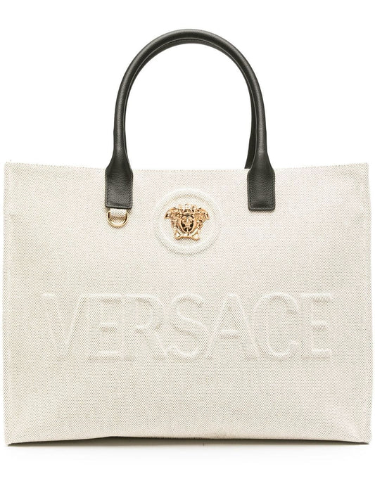 Versace Women La Medusa Large Tote Bag