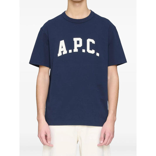 A.P.C. Blue T-Shirts & Vests - T-Shirts Men