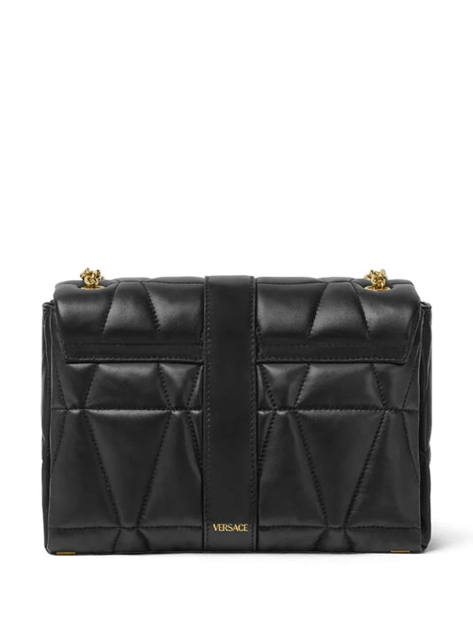 Versace Women Kleio Quilted Shoulder Bag